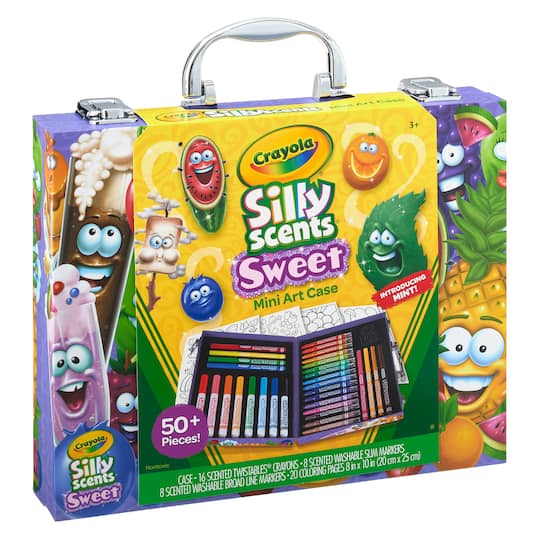 8 Pack: Crayola® Silly Scents� Mini Art Case | Michaels silly scents mini art case